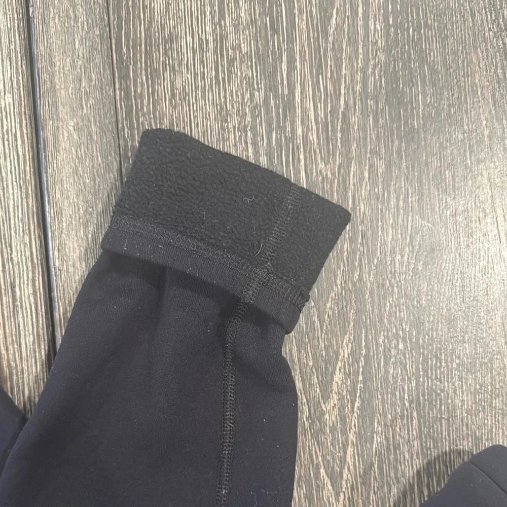 Athleta fleece Black Leggings - Picture 7 of 7